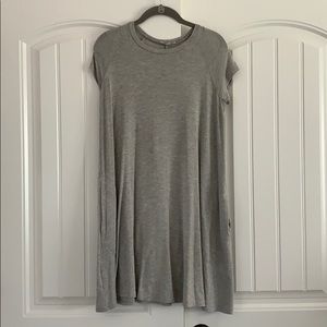Grey T-Shirt Dress
